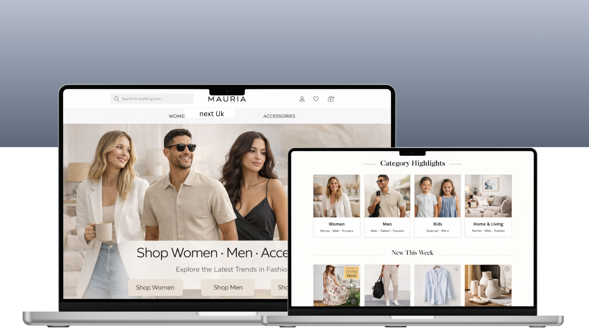 Next UK: Lifestyle UX Modernization