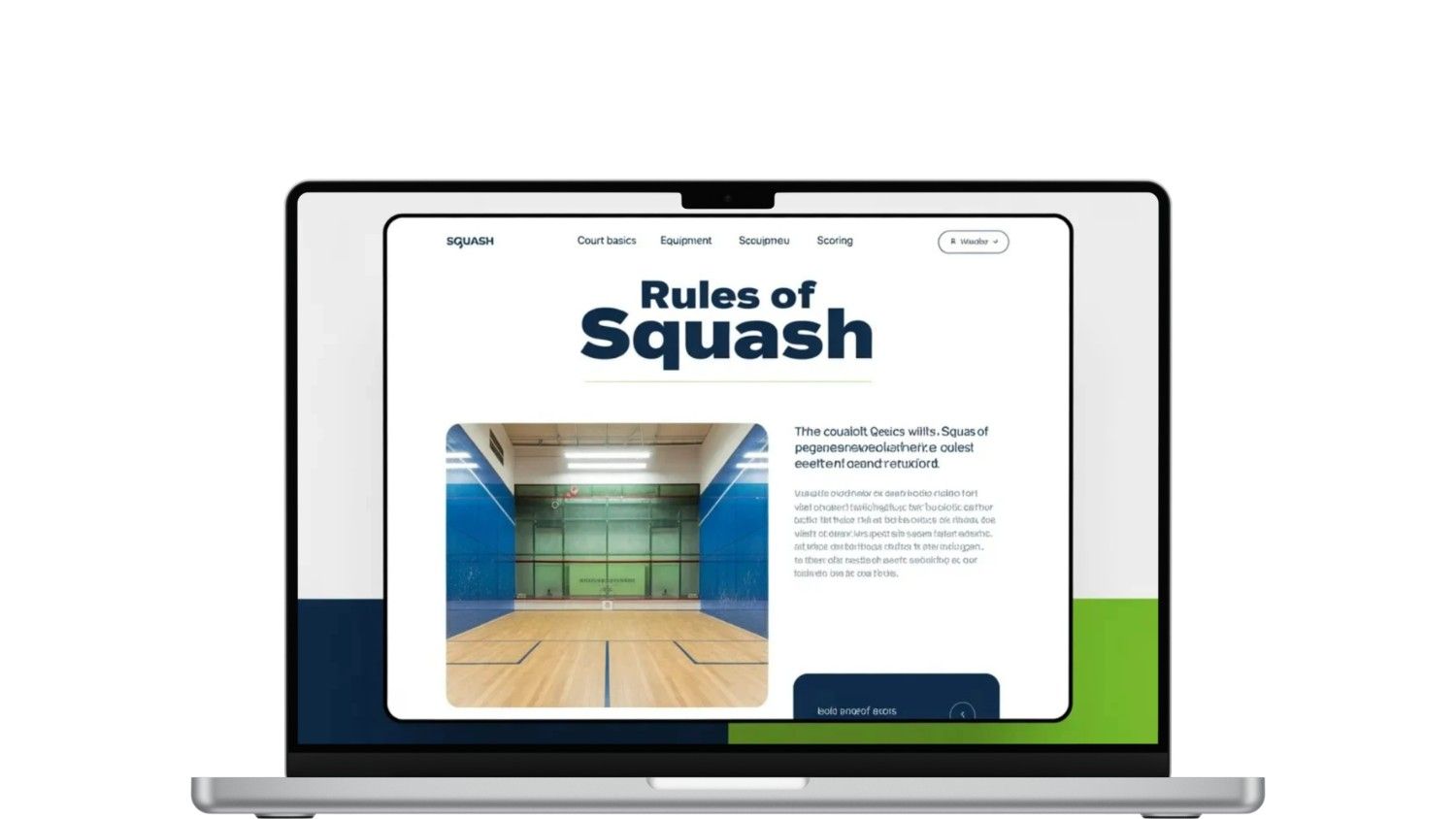 Rules of Squash: The Global Athlete’s Manual