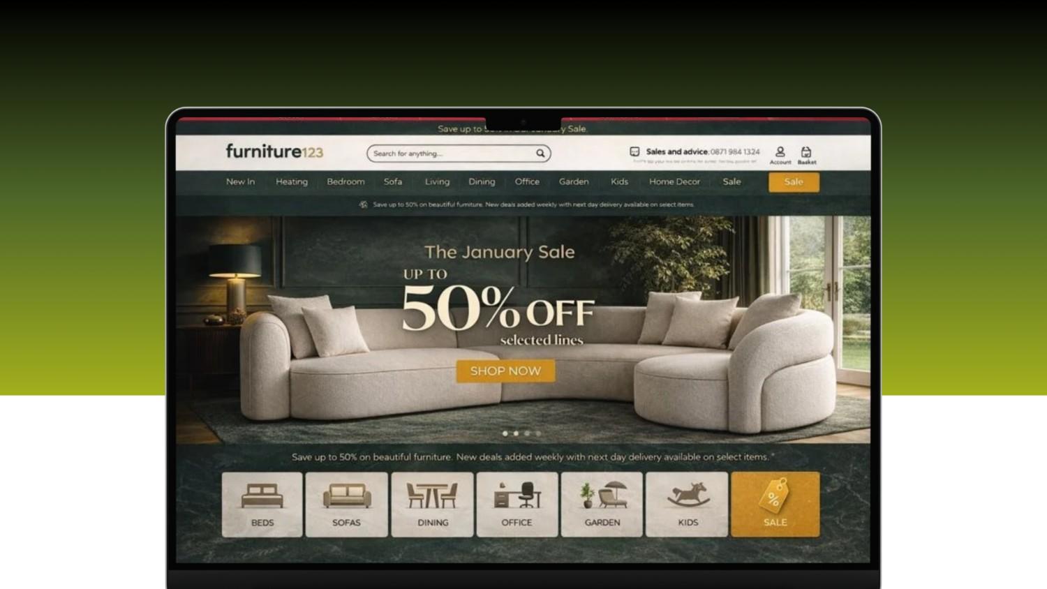Furniture123: High-Scale E-commerce Optimization